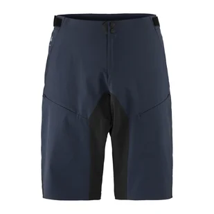 Męskie Spodenki CRAFT ADV OFFROAD XT SHORTS W PAD M 1914559-396000 – Granatowy - Spodenki rowerowe - miniaturka - grafika 1