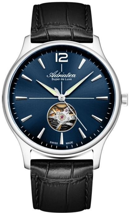 Zegarek męski Adriatica A8339.5255AO czarny