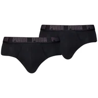 Bielizna sportowa męska - Slipy męskie Puma Everyday Brief 2P Rozmiar: XL / Kolor: czarny - miniaturka - grafika 1