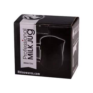 Rhinowares Dzbanek do spieniania mleka Stealth Milk Pitcher czarny 360 ml 5143-uniw - Dzbanki i imbryki - miniaturka - grafika 2