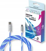 Kable USB - Kabel USB NEXT ONE ONIVERSE Kabel LED Rapid Charge USB-A / USB-C - miniaturka - grafika 1
