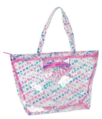Safta BARBIE LOGOMANIA - Torba na zakupy, torba damska, torba na zakupy, wygodna i wszechstronna, jakość i wytrzymałość, 54 x 17 x 35 cm, kolor różowo-różowy, Kolor różowy, Estándar, Casual
