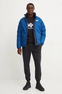 Helly Hansen kurtka puchowa dwustronna HH REVERSIBLE DOWN męska kolor granatowy 53890 - Kurtki i kamizelki sportowe męskie - miniaturka - grafika 1