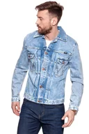 Kurtki męskie - Wrangler, Kurtka męska, Retro Jacket Glaston Blue W442Gw13S, rozmiar XL - miniaturka - grafika 1