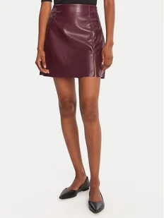 Vero Moda Spódnica z imitacji skóry Nelly 10322469 Fioletowy Regular Fit - Spódnice - miniaturka - grafika 1