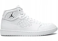 Buty sportowe męskie - Buty męskie sportowe Skórzane Nike Jordan Access Białe AR3762 100 r. 43 - miniaturka - grafika 1