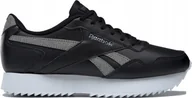 Sneakersy damskie - Reebok Buty Sportowe Damskie Młodzieżowe Sneakersy Skórzane 40,5 - miniaturka - grafika 1