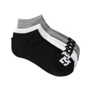 dla Mężczyzn DC ANKLE 3PK Czarny - Skarpetki sportowe męskie - miniaturka - grafika 1