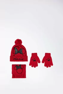 Szaliki i chustki dla dzieci - Mickey&Friends Czerwony - grafika 1