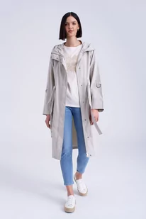 Parka w kolorze jasnobeżowym - Greenpoint - Kurtki damskie - miniaturka - grafika 1