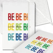 Notesy i bloczki - Notes Biały A5 Bullet Journal BE GRATEFUL Wzory - miniaturka - grafika 1