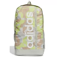 Plecaki - Plecak adidas Linear Backpack GFW (kolor Brązowy. Żółty. Szary/Srebrny) - miniaturka - grafika 1