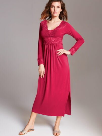 KOSZULA NOCNA MAXI S002 07 - rubin S