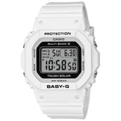 Zegarki dla dzieci - Biały zegarek Casio Baby-G prostokątny BGD-5650-7ER - miniaturka - grafika 1