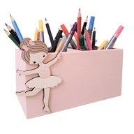 Przyborniki na biurko - Przybornik na kredki - miniaturka - grafika 1
