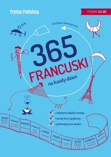 Francuski 365 na każdy dzień Justyna Hołosyniuk - Nauka - miniaturka - grafika 2