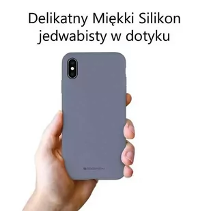 Etui na telefon Mercury Silicone do iPhone 14 Pro lawendowy/lavender - Etui i futerały do telefonów - miniaturka - grafika 3
