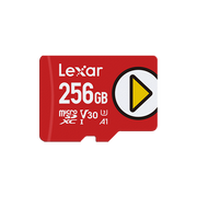 Karty pamięci - Lexar microSDXC Card C10 UHS-I A1 V30 U3 Play 256GB - Oficjalny Sklep Xiaomi, Polska Dystrybucja, Darmowa dostawa i Raty Alior 10×0%! - miniaturka - grafika 1