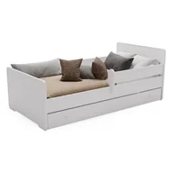 Łóżka dla dzieci i młodzieży - Łóżko dziecięce MAX z szufladą i barierką 160x80 - miniaturka - grafika 1