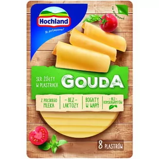 Hochland Gouda ser bez laktozy - Sery - miniaturka - grafika 1