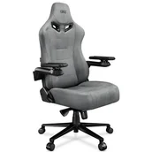 Fotele gamingowe - Fotel YUMISU 2049 Szaro-czarny - miniaturka - grafika 1