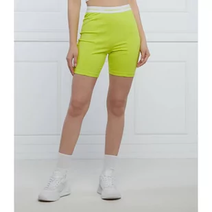 CALVIN KLEIN JEANS Spodenki kolarzówki | Slim Fit - Dresy damskie - miniaturka - grafika 1