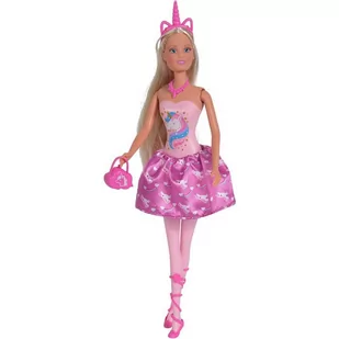 Simba 105733320 Steffi Love Fashion Unicorn - Lalki dla dziewczynek - miniaturka - grafika 1