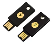 Zabezpieczenia do laptopów - Yubico YubiKey 5 NFC + Security Key NFC by Yubico czarny - miniaturka - grafika 1