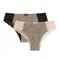 Majtki damskie - LAMA Figi Damskie PANTERKA r. XXL, 2 szt. - miniaturka - grafika 1