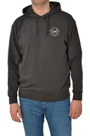 Bluzy męskie - Męska bluza z kapturem – Lee Logo Hoodie Washed Black - miniaturka - grafika 1