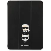 Etui do tabletów - Apple Karl Lagerfeld Etui na tablet Karl Lagerfeld Etui Karl Lagerfeld KLFC12OKCK iPad Pro 12.9 2021 5 generacji Book Cover czarny/black Saffiano Karl &amp;Choupette KLD755BLK - miniaturka - grafika 1