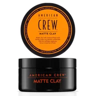 Kosmetyki do stylizacji włosów - American Crew Matte Clay | Matowa glinka do stylizacji włosów 85g - miniaturka - grafika 1