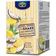 Soki i napoje niegazowane - Kruger Napój na zimno typu shake Ananas-Kokos 10 x 20 g - miniaturka - grafika 1