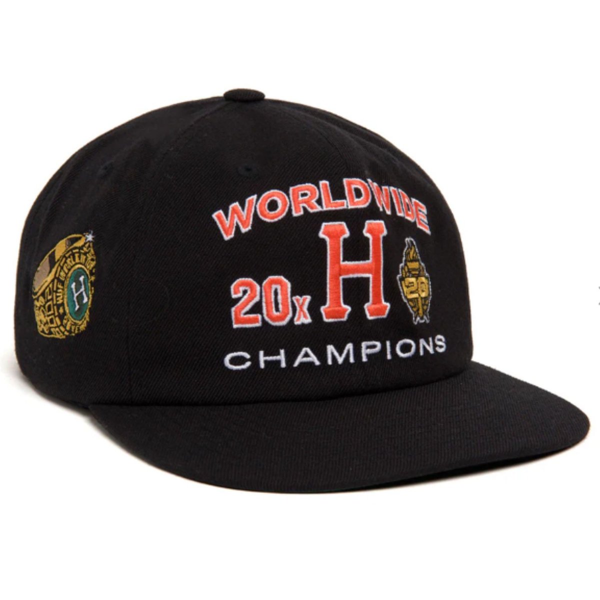 Czapka z daszkiem męska HUF 20th Anniversary snapback bawełniana czarna