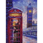 Pasmanteria - Haft Krzyżykowy - Zestaw Do Haftu - Wizyta W Londynie - miniaturka - grafika 1