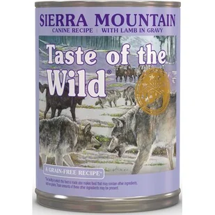 Taste of the Wild Sierra Mountain Canine 390 g - Mokra karma dla psów - miniaturka - grafika 1