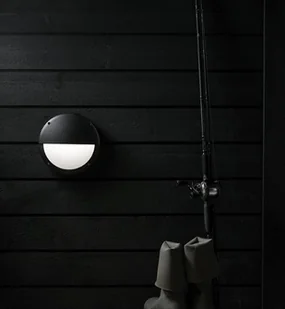 Markslojd Kinkiet HERO IP44 Czarny 106519 - Lampy ogrodowe - miniaturka - grafika 5