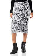 Spódnice - Just Cavalli Damska spódnica Rock, 001J czarno-biały żakard, XL - miniaturka - grafika 1
