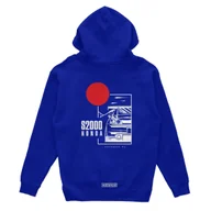 Odzież do sportów motorowych - Bluza z kapturem Honda S2000 niebieska-M - miniaturka - grafika 1