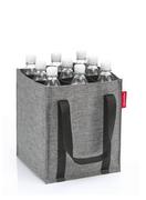 Torby i wózki na zakupy - Torba na butelki z przegrodami Reisenthel Bottlebag - twist silver - miniaturka - grafika 1