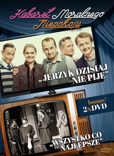 Jerzyk dzisiaj nie pije & Wszystko co najlepsze 2 DVD) Kabaret Moralnego Niepokoju Płyta CD) - Muzyka filmowa - miniaturka - grafika 1