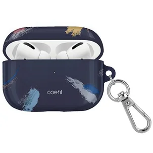 Apple UNIQ UNIQ etui Coehl Reverie AirPods Pro niebieski/prussian blue UNIQ312BLU - Akcesoria do słuchawek - miniaturka - grafika 1
