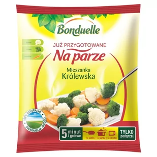 Bonduelle Już przygotowane na parze Mieszanka królewska 400 g - Mrożonki warzywne i owocowe - miniaturka - grafika 1
