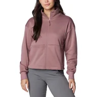 Bluzy narciarskie - Damska bluza polarowa Columbia Boundless Trek Tech z pełnym zamkiem błyskawiczny - miniaturka - grafika 1