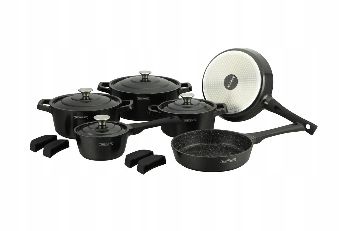 KOMPLET GARNKÓW MARMURKOWYCH 17EL. INDUKCJA/GAZ 17EL.