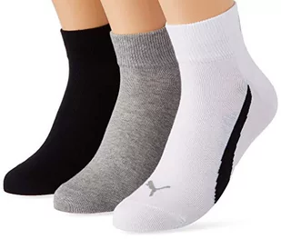 PUMA Skarpety uniseks, biały/szary/czarny, 43/46 EU - Skarpetki damskie - miniaturka - grafika 1