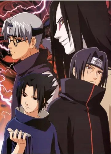 Plakat Anime Manga Naruto nrto_151 A1+ (custom)