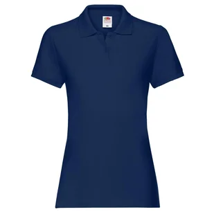 Damska Koszulka Polo Premium Plain - Koszulki sportowe damskie - miniaturka - grafika 1