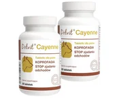 Suplementy i witaminy dla psów - Dolvit Cayenne 2x90 tabletek - miniaturka - grafika 1