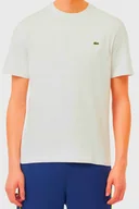 Koszulki męskie - Lacoste T-shirt męski TH2038, biały – 100% bawełna, rozmiar L - miniaturka - grafika 1